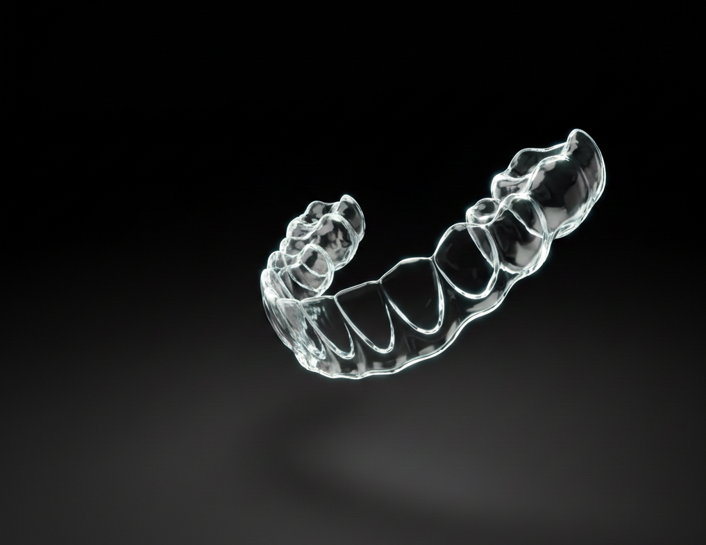 Custom nightguard for protecting teeth during sleep